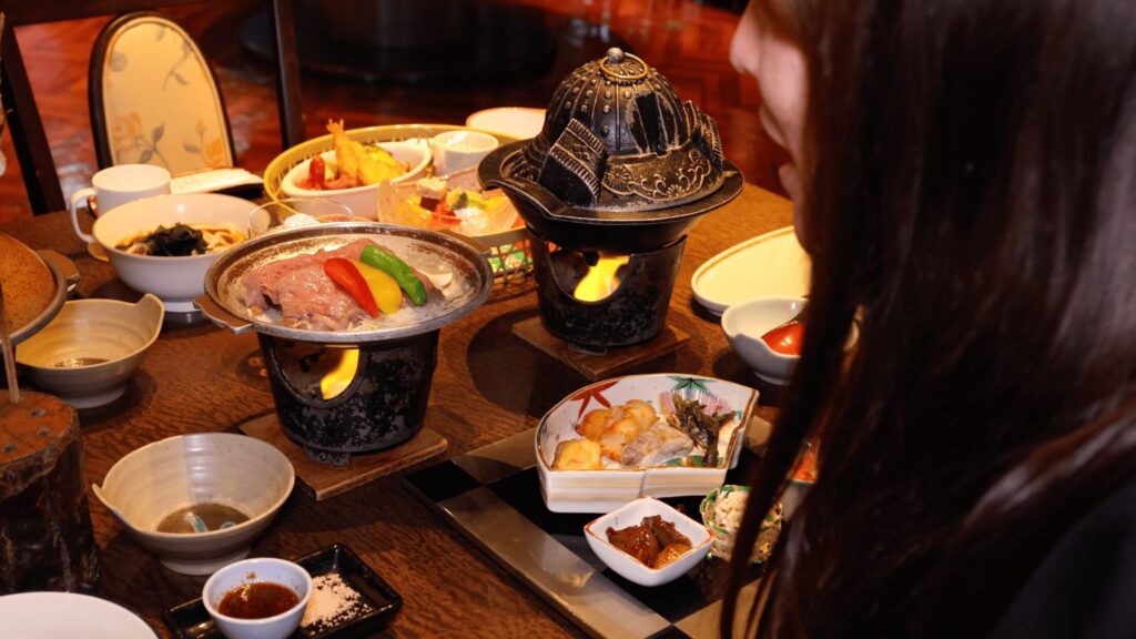 リゾートでの食事