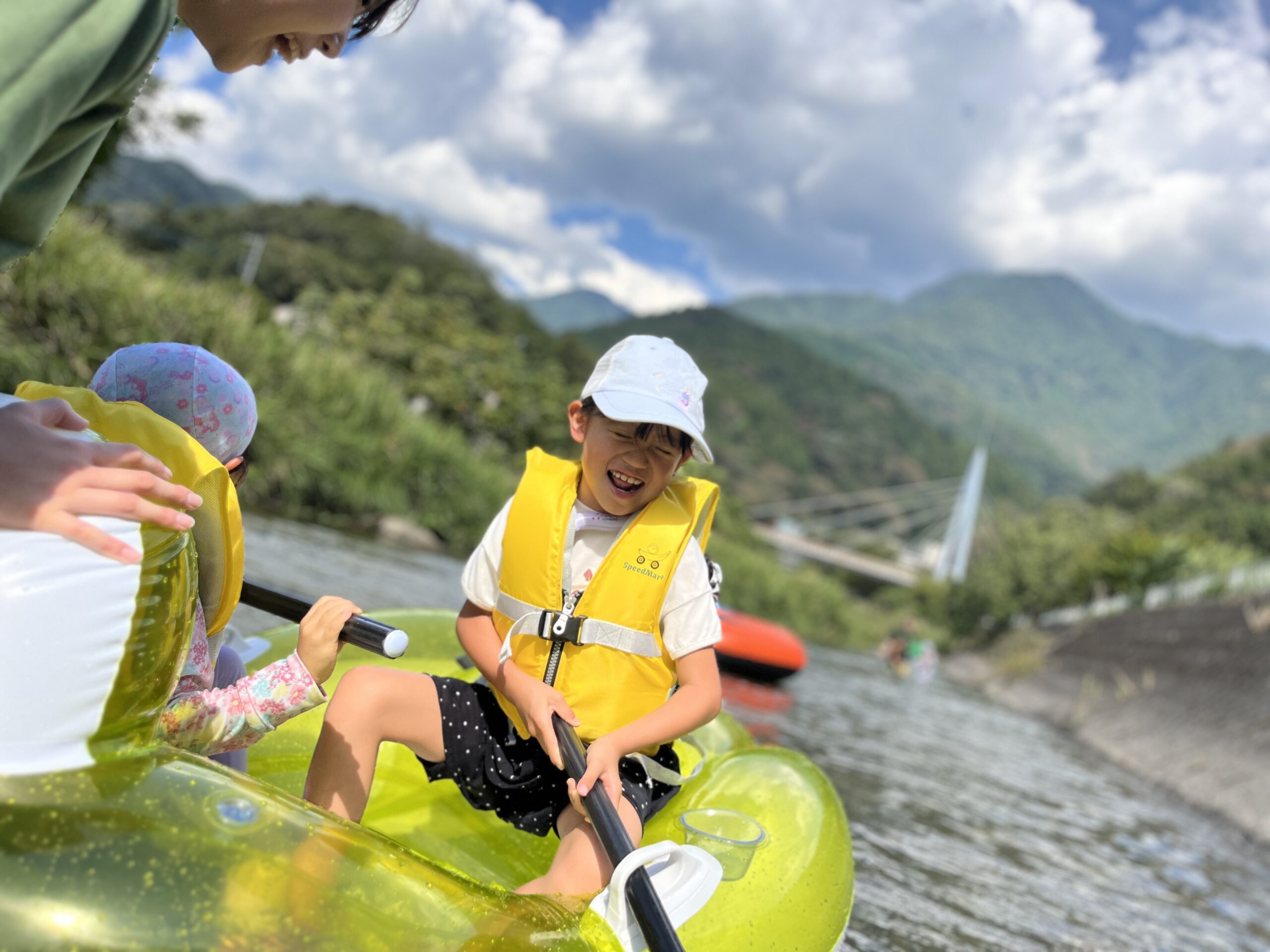 川遊び